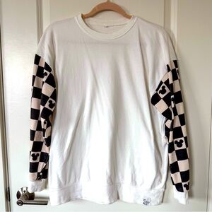 Mickey Mouse Checkered Sweatshirt